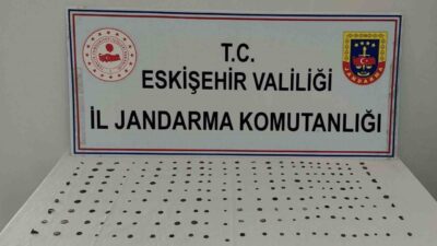 Eskişehir’de jandarma ekiplerinin çalışmaları sonucunda yakalanan tarihi eser kaçakçısı hakkında