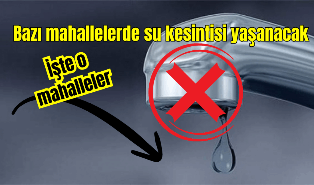 Afyonkarahisar Belediyesi, Kanlıca Mahallesi’nde yapımı süren Gökçe TOKİ konutlarının içme