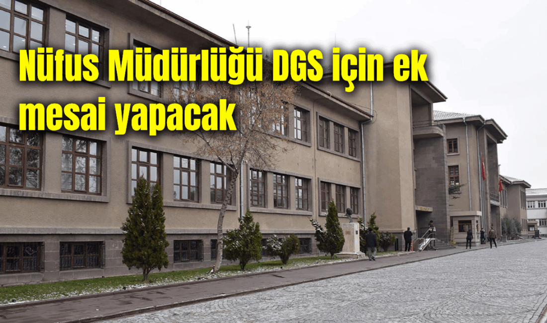 Afyonkarahisar İl Nüfus ve Vatandaşlık Müdürlüğü, 2025 Dikey Geçiş Sınavı’na