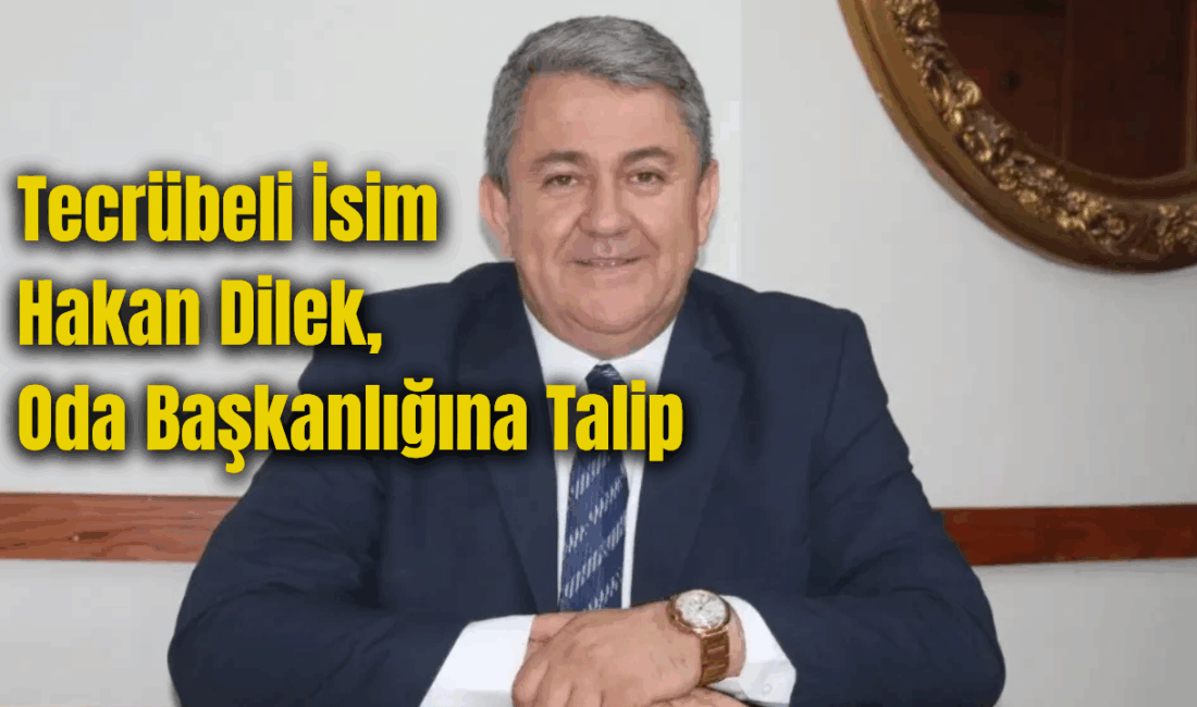  Hakan Dilek, 2026 yılında yapılacak Madeni Sanatkârlar Odası seçimlerinde aday