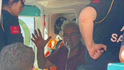 Eskişehir’in Seyitgazi ilçesinde çıkan orman yangınını söndürme çalışmaları sırasında alevlerin