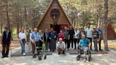 Eskişehir Aile ve Sosyal Hizmetler İl Müdürlüğü, huzurevinde hizmet alan