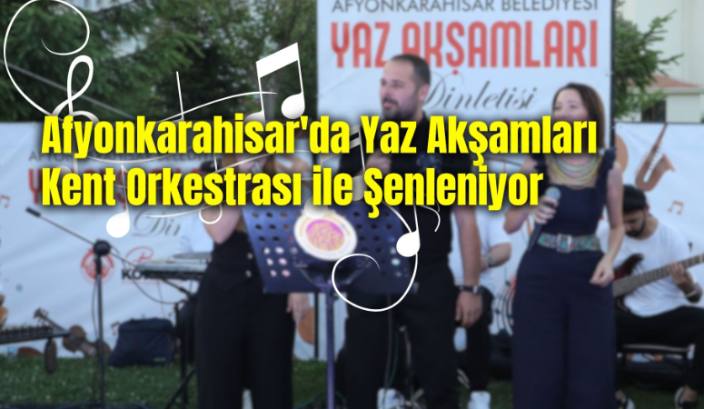 Afyonkarahisar Belediyesi’nin düzenlediği yaz konserleri hız kesmeden devam ediyor. 20
