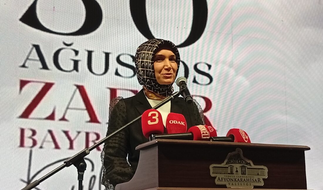 Afyonkarahisar Valiliği tarafından 30 Ağustos Zafer Bayramı’nın 103. yıl dönümü