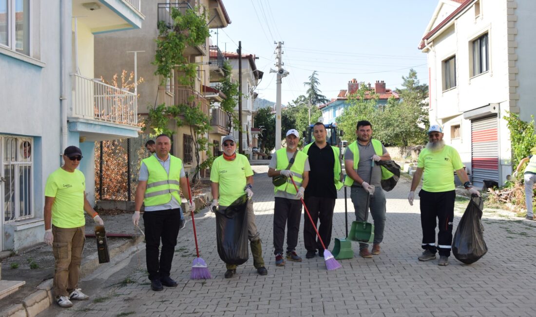 Çay Belediye Başkanı Yaşar Kemal Kantartopu, ilçede çevre temizliği ve