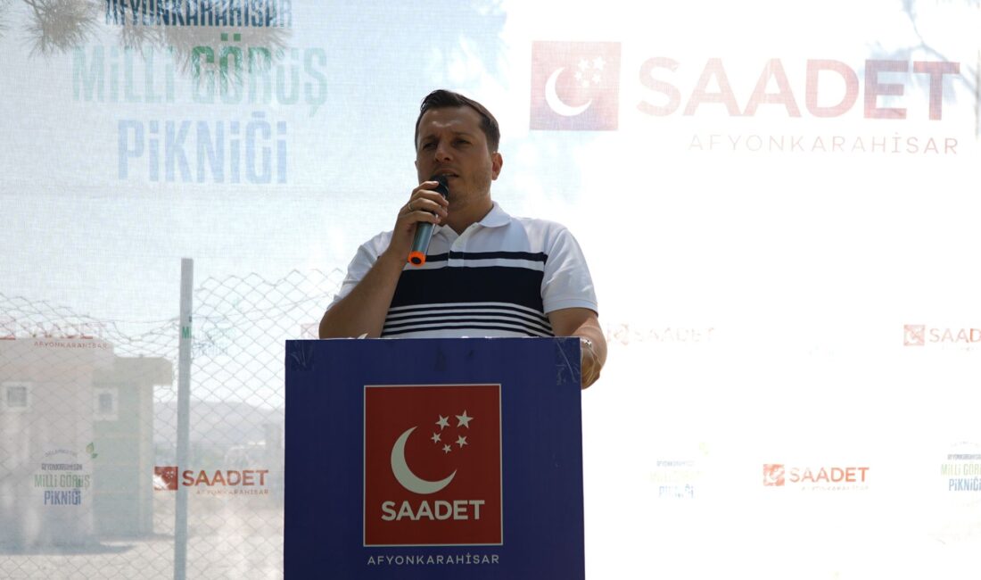 Saadet Partisi Afyonkarahisar İl Başkanlığının geleneksel olarak düzenlediği 'Milli Görüş
