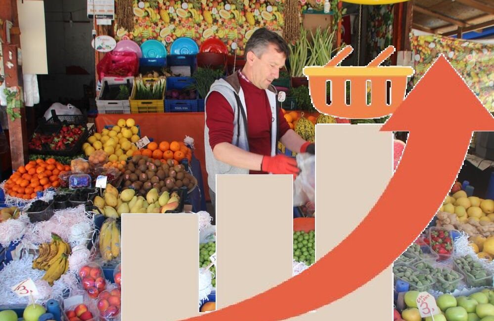 Aralıksız 63 aydır artan gıda fiyatlarında bir yıllık artışın ise