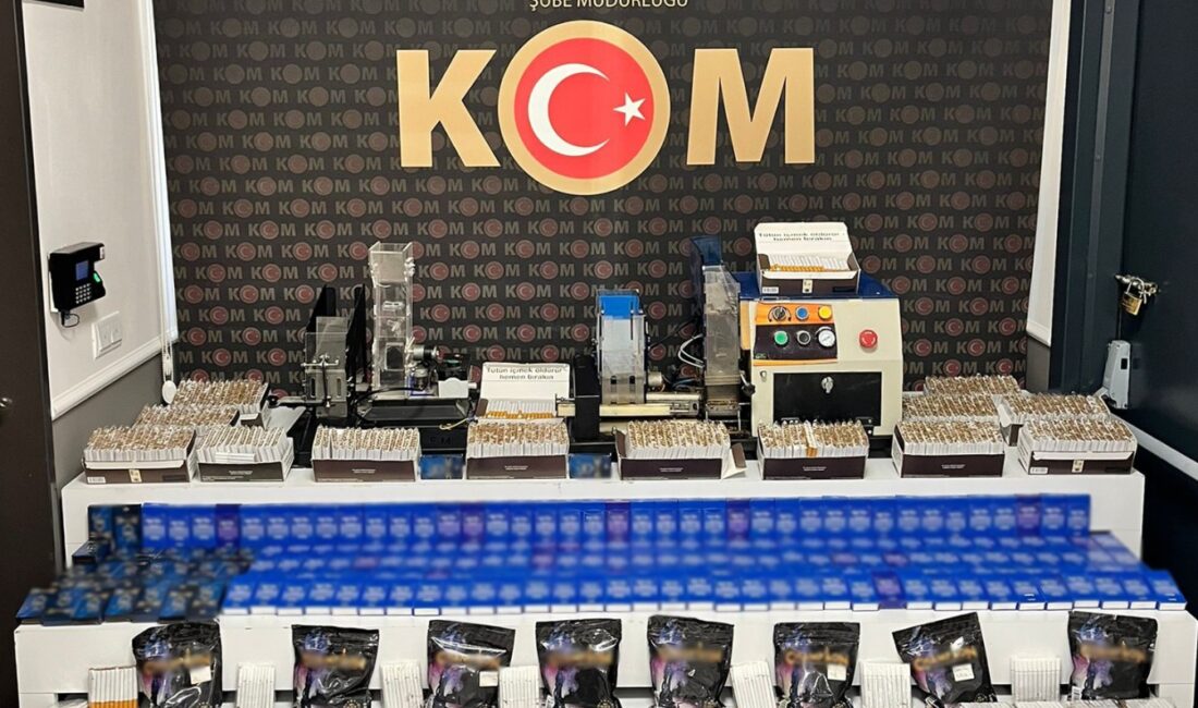 Afyonkarahisar İl Emniyet Müdürlüğü görevlileri tarafından kaçakçılık faaliyetlerinin önlenmesine ve