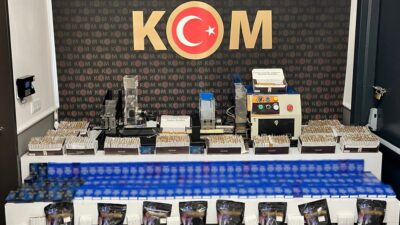 Afyonkarahisar İl Emniyet Müdürlüğü görevlileri tarafından kaçakçılık faaliyetlerinin önlenmesine ve