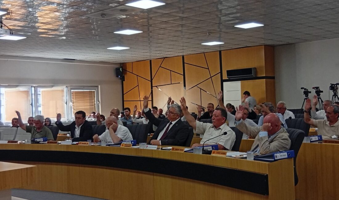 Afyonkarahisar Belediye Meclisi toplantısında Milliyetçi Hareket Partili Meclis Üyesi Halil