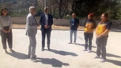 İl Sağlık Müdürü Doç. Dr. Yaşar Bildirici, Sarıcakaya’da hizmete giren