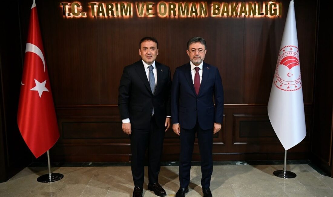 Bilecik Valisi Faik Oktay Sözer, Ankara’da Tarım ve Orman Bakanı