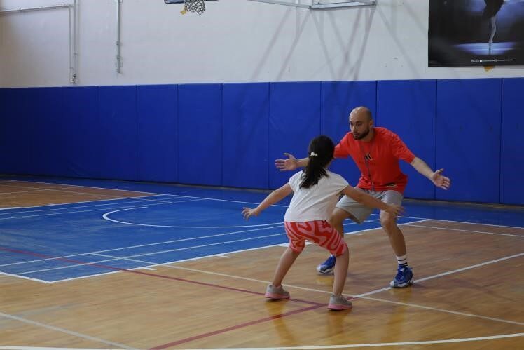 Bilecik’te Atatürk Spor Salonu’nda düzenlenen BSB Yaz Spor Okulları kapsamında