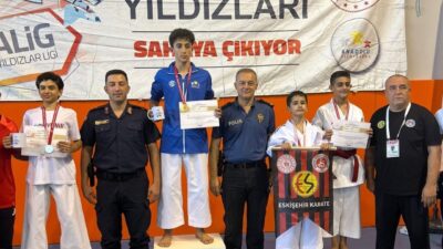 Eskişehirli sporcu düzenlenen Anadolu Yıldızları Türkiye Finali’nde büyük başarı gösterdi.