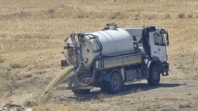 Eskişehir Büyükşehir Belediyesi Su ve Kanalizasyon İdaresi’ne (ESKİ) vidanjörünün atık