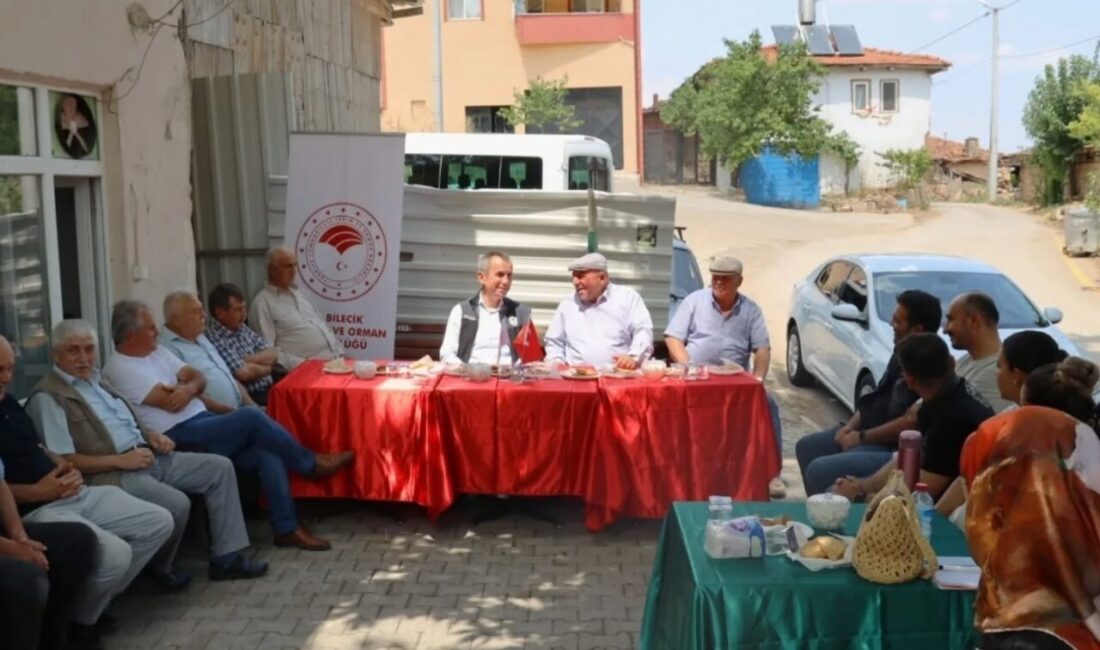 Bilecik İl Tarım ve Orman Müdürü Çetin Ayvalık, tarımsal faaliyetlerin