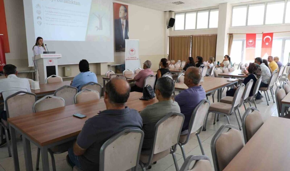 Eskişehir İl Tarım ve Orman Müdürlüğü Sazova Kampüsünde düzenlenen etkinlikte
