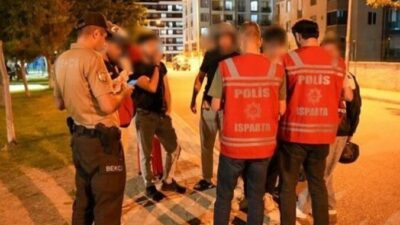 Isparta’da son 1 haftada gerçekleştirilen denetimlerde 33 binin üzerinde şahıs