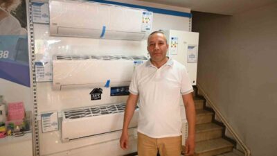 Eskişehir’de esnaf olan Mustafa Çetin, klima alışverişlerinde enerji sınıfının A++