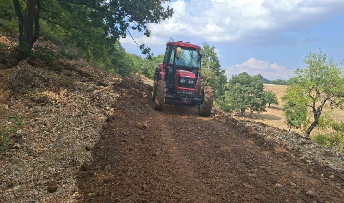 Kütahya’nın Hisarcık ilçesi Güldüren köyünde şiddetli yağış sonrası meydana gelen