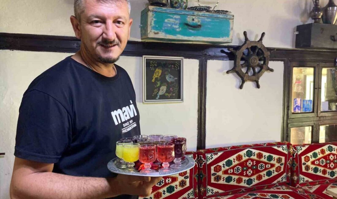 Eskişehir’in Odunpazarı ilçesinde 14 yıldır faaliyet gösteren şerbetçi Ersin Kortan,