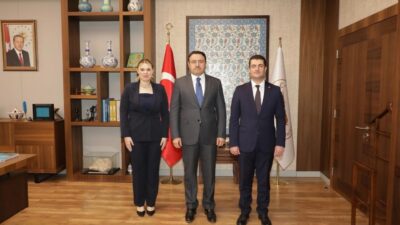 Kütahya Valisi Musa Işın, Altıntaş Kaymakamı Ekrem Güdek ile Aslanapa