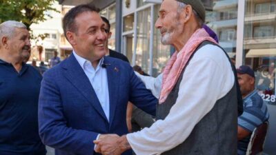 Bilecik Valisi Faik Oktay Sözer, Gölpazarı’nda ilçe çarşısını ziyaret ederek,