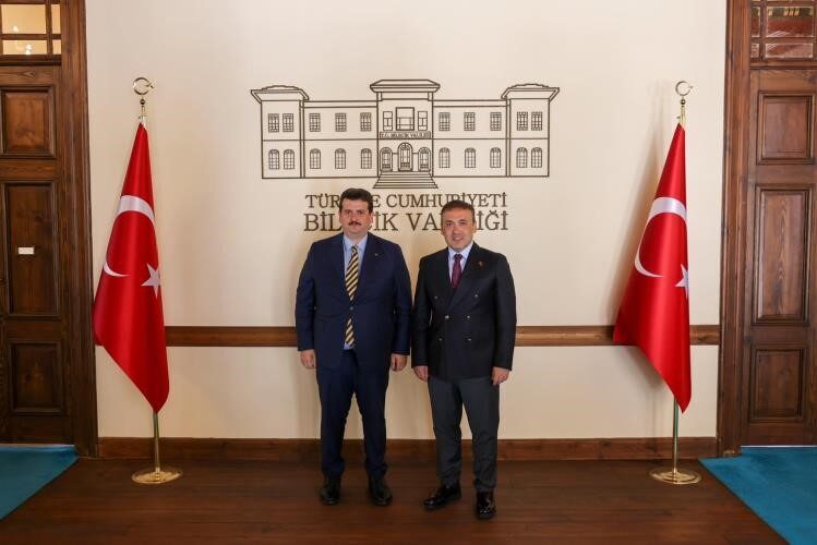 Polis akademisi başkanı Prof. Dr. Murat Balcı Bilecik Valisi Faik