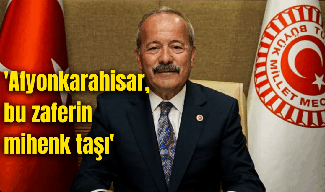 Milliyetçi Hareket Partisi (MHP) Afyonkarahisar Milletvekili Mehmet Taytak, Zafer Haftası