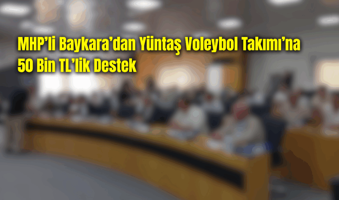 Afyonkarahisar Belediye Meclisi’nde Yüntaş Voleybol Takımı’na Destek Çağrısı Afyonkarahisar Belediye Meclisi toplantısında, Afyon Belediye Yüntaş Voleybol Takımı’na destek