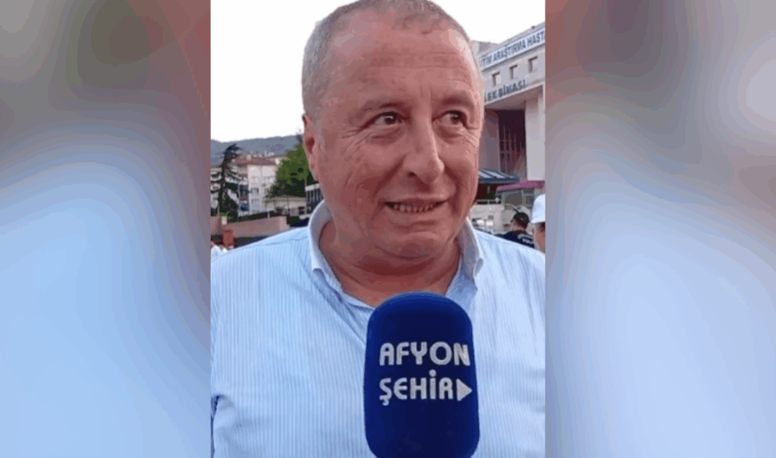 İYİ Parti Afyonkarahisar Milletvekili ve Genel Başkan Yardımcısı Hakan Şeref