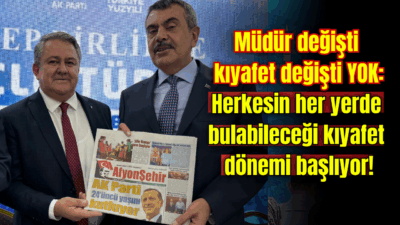 Milli Eğitim Bakanı Yusuf Tekin'in Afyonkarahisar'da katıldığı programda açıklamalarda bulundu.