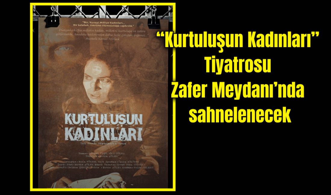 Afyonkarahisar Belediyesi, Zafer Haftası etkinlikleri kapsamında anlamlı bir tiyatro gösterisine