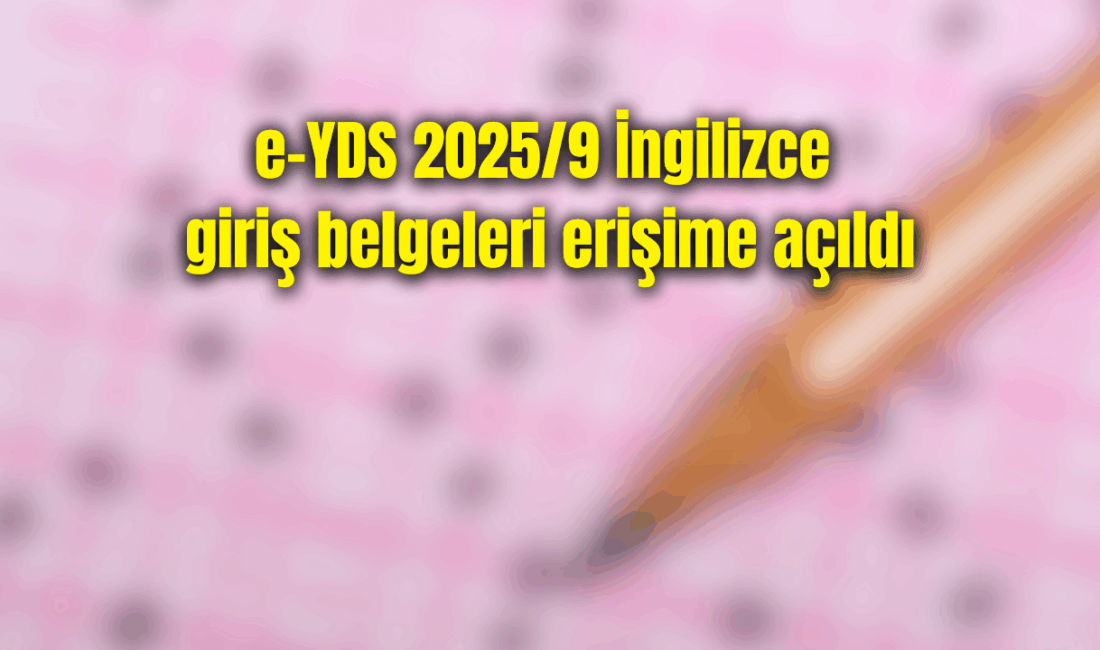 Ölçme, Seçme ve Yerleştirme Merkezi (ÖSYM), 23 Ağustos 2025’te yapılacak