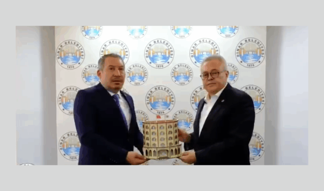 Cumhuriyet Halk Partisi Uşak Milletvekili Ali Karaoba, Dinar Belediye Başkanı