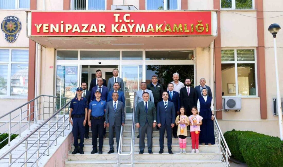 Bilecik Valisi Faik Oktay Sözer, Yenipazar Kaymakam Vekili Mehmet Salih