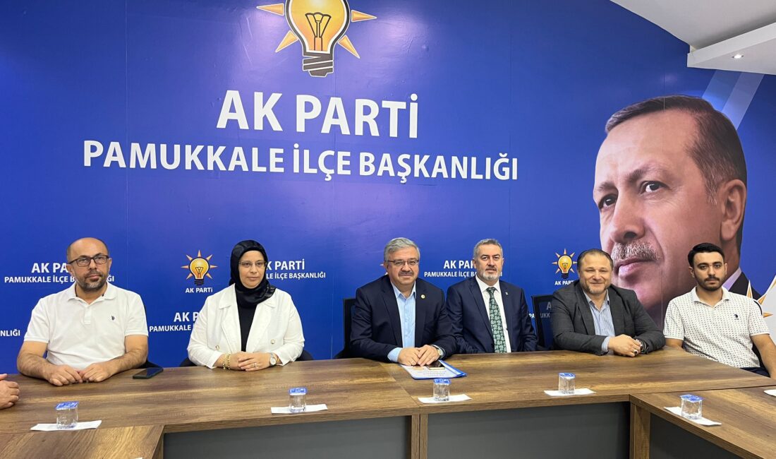 AK Parti Afyon Milletvekili Yurdunuseven, ‘Türkiye Buluşmaları’ kapsamında Denizli’nin Pamukkale