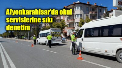 Afyonkarahisar Emniyet Müdürlüğü ekipleri, 2025-2026 eğitim öğretim yılının başlamasıyla birlikte