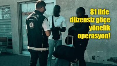 Bakan Yerlikaya, 81 il genelinde göçmen kaçakçılığı organizatörleri ve düzensiz