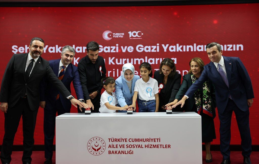 Aile ve Sosyal Hizmetler Bakanlığı tarafından şehit yakını, gazi ve