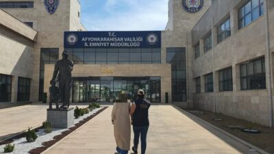 Afyonkarahisar İl Emniyet Müdürlüğü görevlileri aranan şahısların tespiti ve yakalanmasına