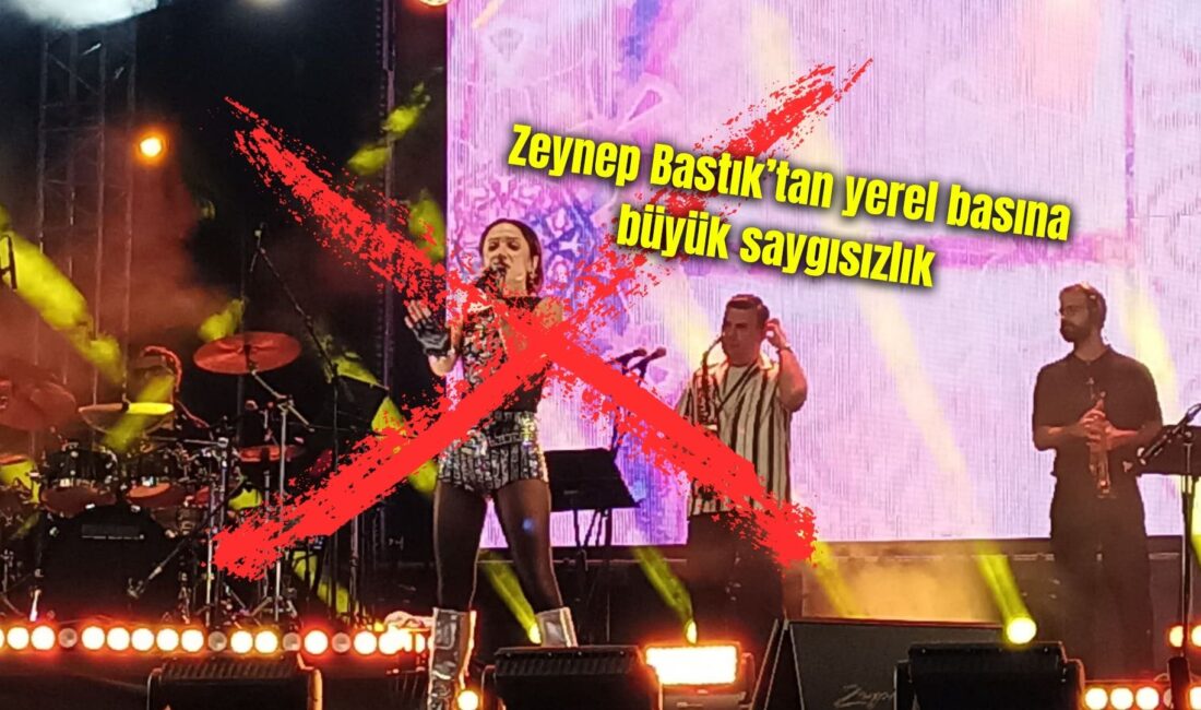 Zeynep Bastık Afyon Basınına Sırtını Döndü MOTOFEST’in ilk gününde sahneye çıkan ünlü şarkıcı, basına röportaj vermeyi