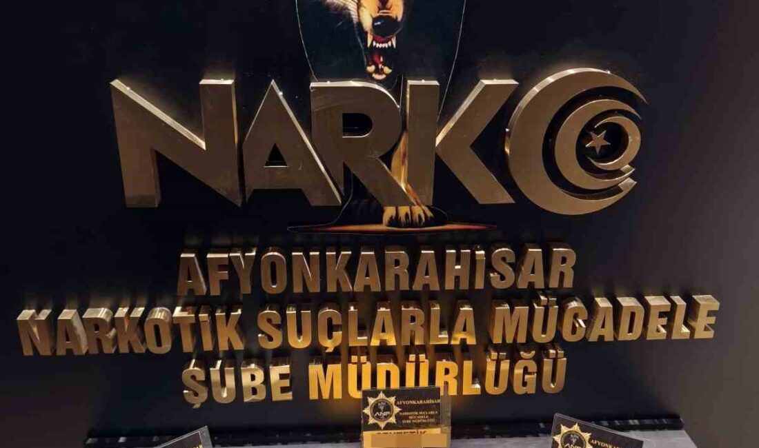 Afyonkarahisar İl Emniyet Müdürlüğüne bağlı ekipler tarafından kent girişinde gerçekleştirilen