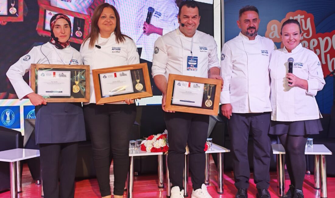 Afyonkarahisar’da bu yıl yedincisi düzenlenen Uluslararası GastroAfyon Turizm ve Lezzet