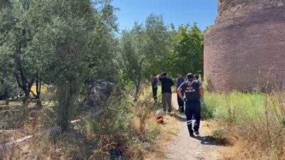 Bursa’nın İznik ilçesinde tarihi surların dibinde erkek cesedi bulundu. Olayla