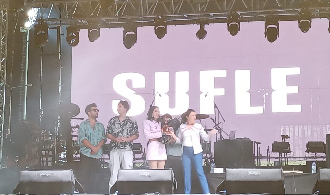 &nbsp; Afyonkarahisar’da MotoFest konserleri kapsamında sahne alan müzik grubu Sufle,