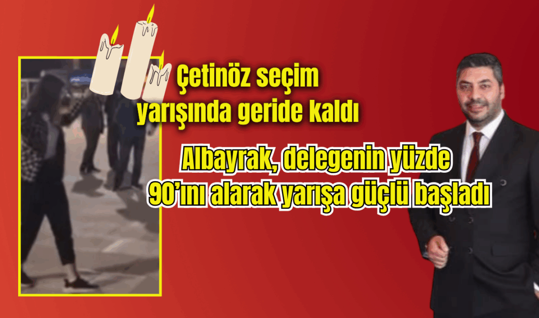 Afyonkarahisar’da gerçekleştirilen CHP Merkez İlçe Başkanlığı delege seçimlerinde, aday Murat