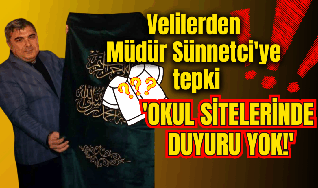 Velilerden Müdür Sünnetci’ye tepki: Bilgilendirme yapılmıyor! Milli Eğitim Bakanlığı’nın ağustos ayında yayımladığı genelge ile okullarda tek