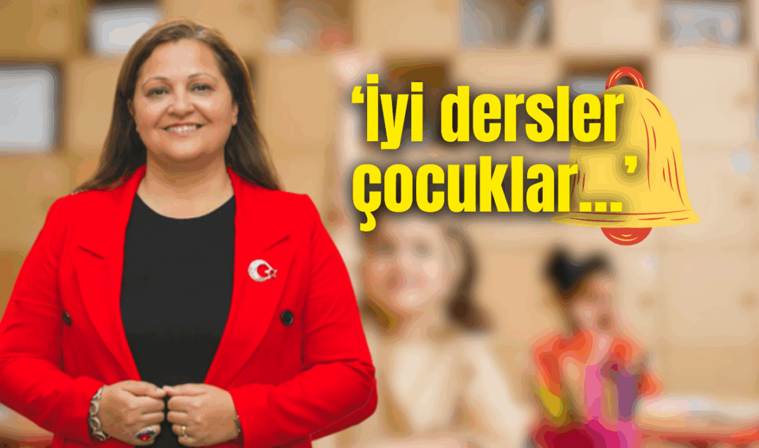 Afyonkarahisar Belediye Başkanı Burcu Köksal, 2025-2026 eğitim-öğretim yılının başlaması dolayısıyla
