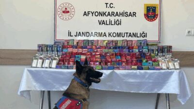 Afyonkarahisar İl Jandarma Komutanlığı, kaçakçılıkla mücadeleye yönelik çalışmalarını sürdürüyor. Bu